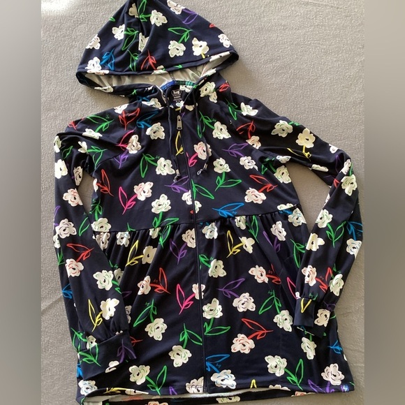 lug Jackets & Blazers - Lug Shimmy floral full zip pockets SZ S
Pit to pit 19”
Length 27”
Pockets
GK